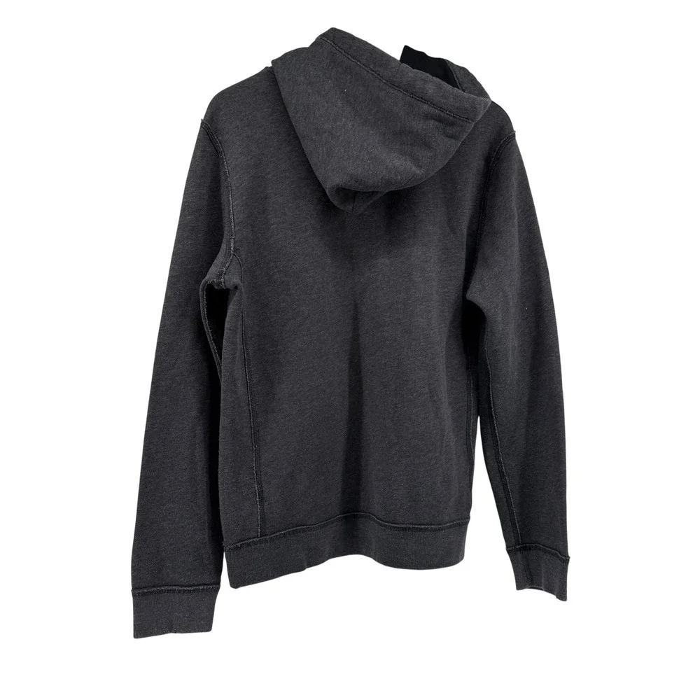 Abercrombie & Fitch Hoodie Mens M Pullover Gray Football 18 Logo - Picture 3 of 6